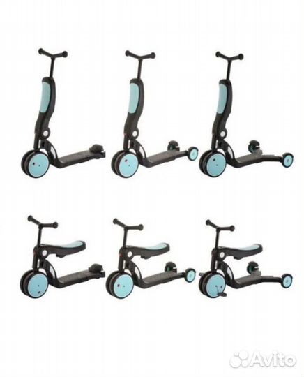 Самокат-беговел 5 в 1 BeBeHoo