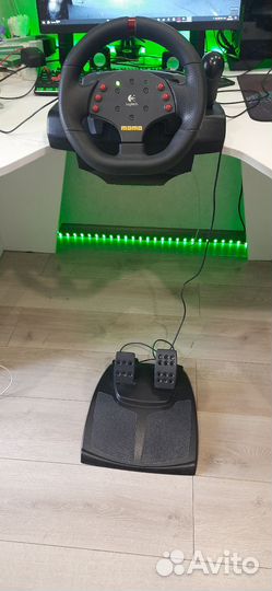 Руль logitech momo racing
