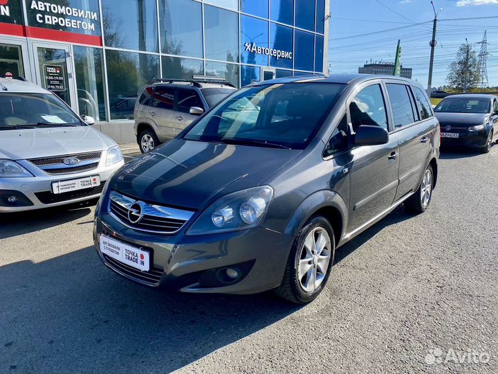 Opel Zafira 1.6 МТ, 2011, 172 000 км