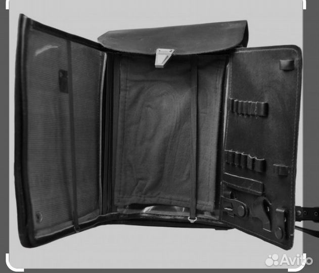 Сумка планшет офицерская чёрная
