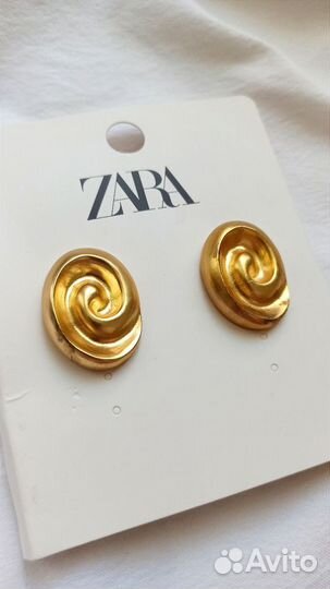 Серьги Zara оригинал