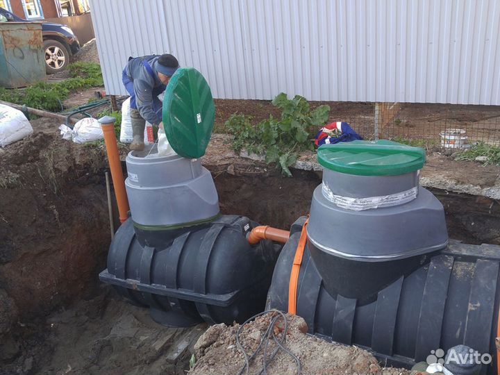 Септик био Руслос 7 энергонезависимый