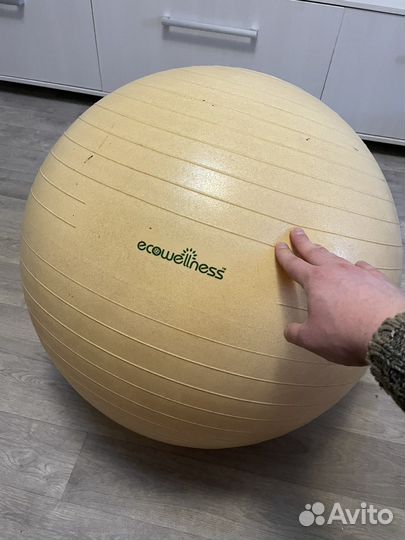 Мяч гимнастический Ecowellness