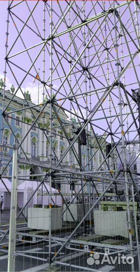 Сценические конструкции Layher траверсы/подиумы