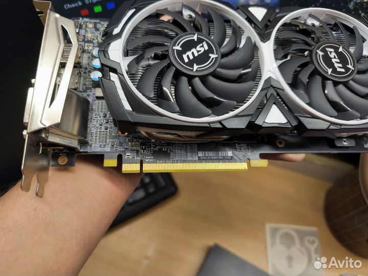 Видеокарта rx580 8gb MSI Armor OC
