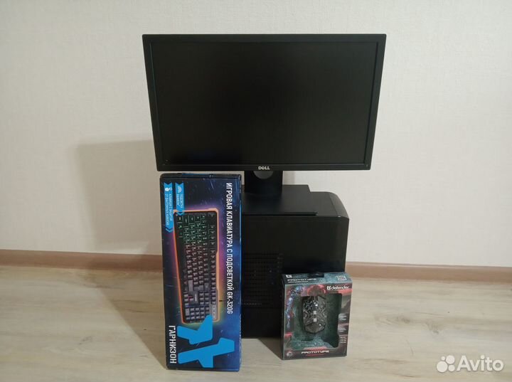 Игровой комп. Intel Core i5,16Gb,RX478, 22”