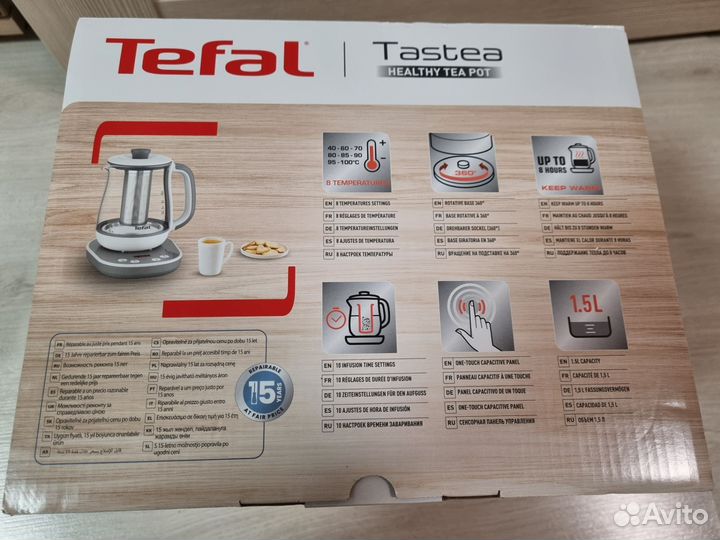 Новый чайник электрический Tefal BJ551b10