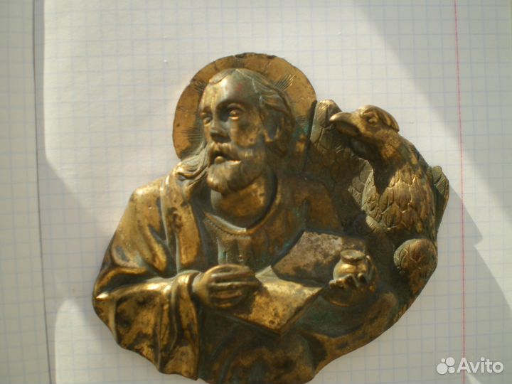 Иоанн богослов, статуэтка, икона, Святой, лик