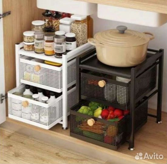 Органайзер на кухню у раковины для губок и моющего