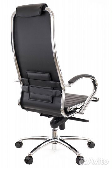 Кресло руководителя Everprof deco Экокожа Черный