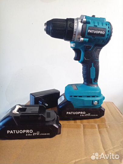 Безщеточный шуруповерт patuopro