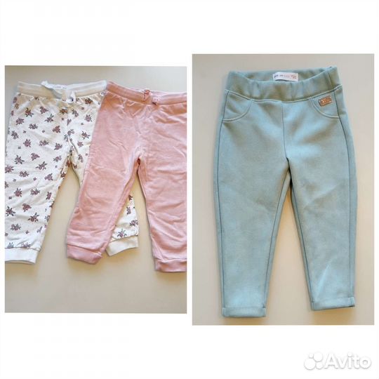 Вещи пакетом на девочку 80-86