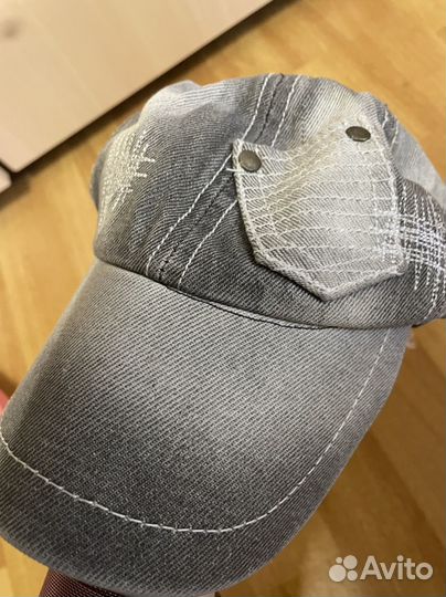 Кепка джинсовая