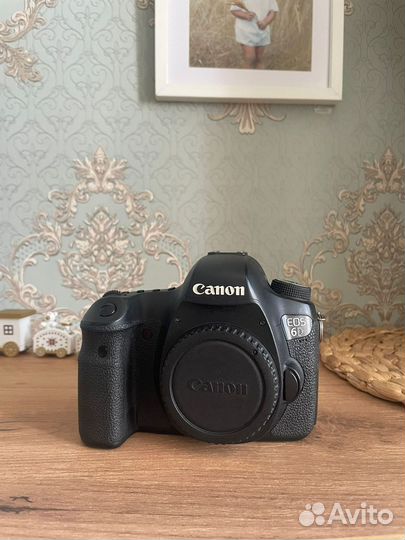 Зеркальный фотоаппарат canon 6d