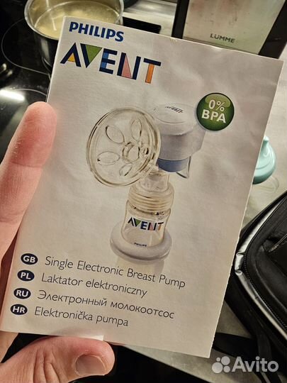 Электрический молокоотсос philips avent