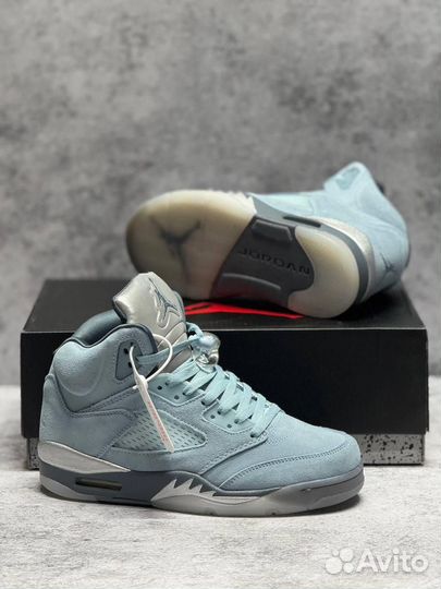 Кроссовки Nike Air Jordan 5 зимние (Арт.73211)