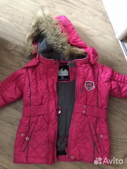 Детский зимний комбинезон и куртка