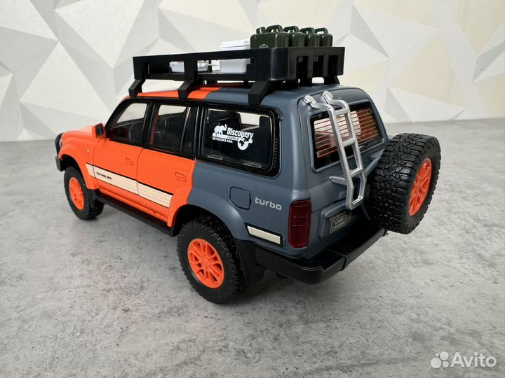 Модель машинки toyota land cruiser 80 off road A