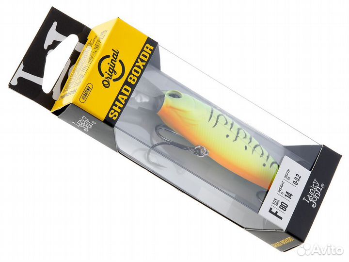 Воблер плав. дл.80мм 14гр. original shad-XDR 008 