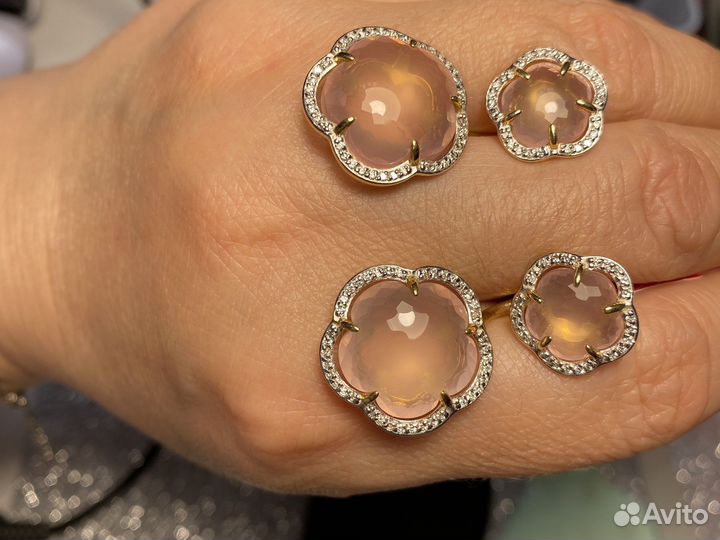Серьги с бриллиантами