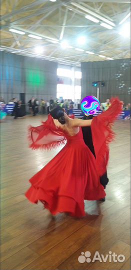 Платье на стандарт Ю1 для девочки (бальные танцы)