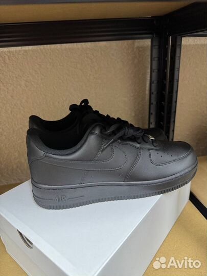 Nike air force 1 black оригинал