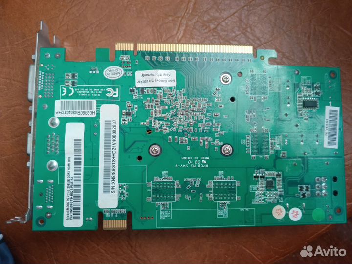 Видеокарта GF 8600 GTS