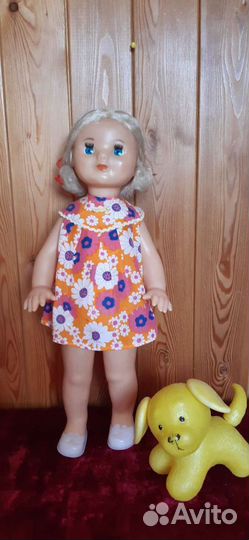 Кукла Марина Донецкая паричковая СССР