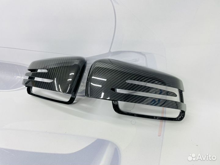 Накладки зеркал Mercedes W176 W117 W207 Карбон