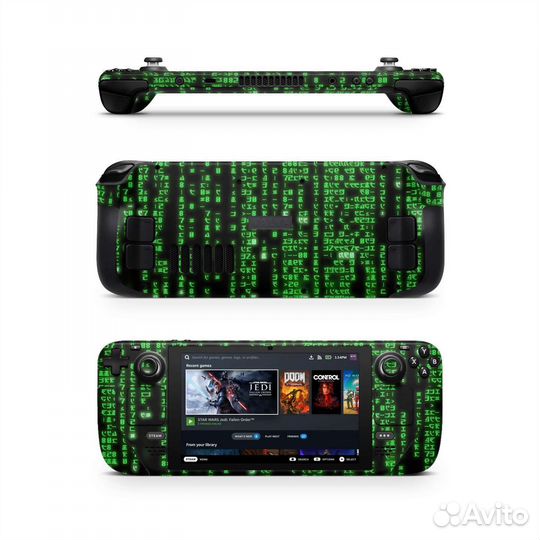 Valve Steam Deck защитная виниловая плёнка