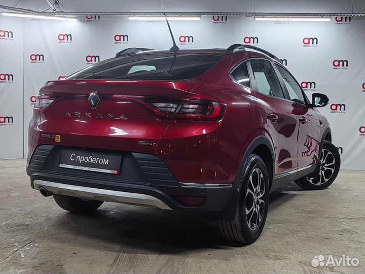Renault Arkana 1.3 CVT, 2019, 117 000 км