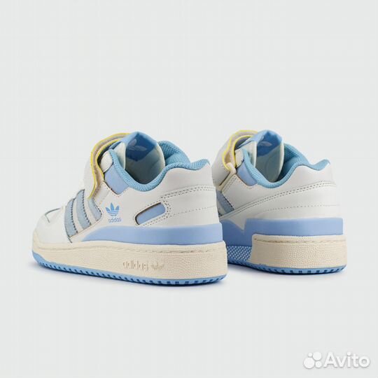 Кроссовки Adidas Forum Low White Sky Blue Wmns