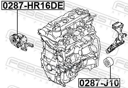 Ролик натяжной nissan qashqai J10E 2006.12-2013