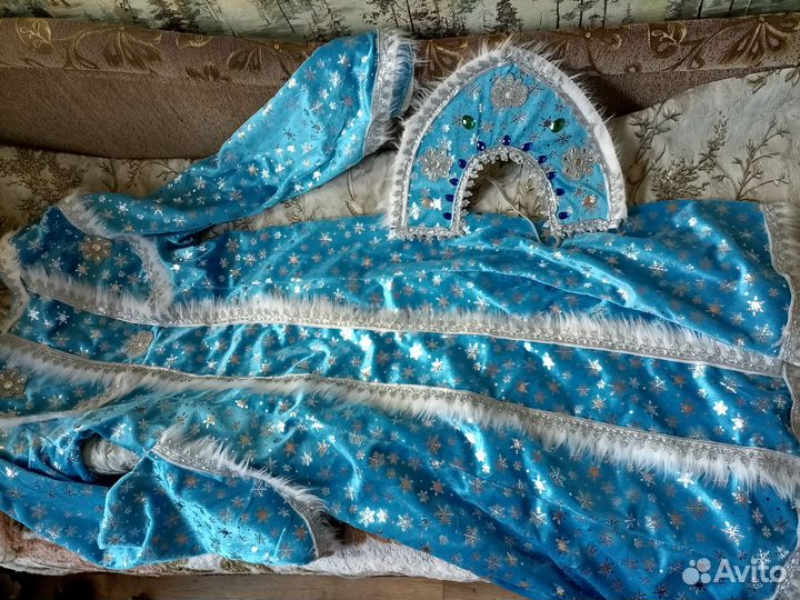 Костюм снегурочки взрослый