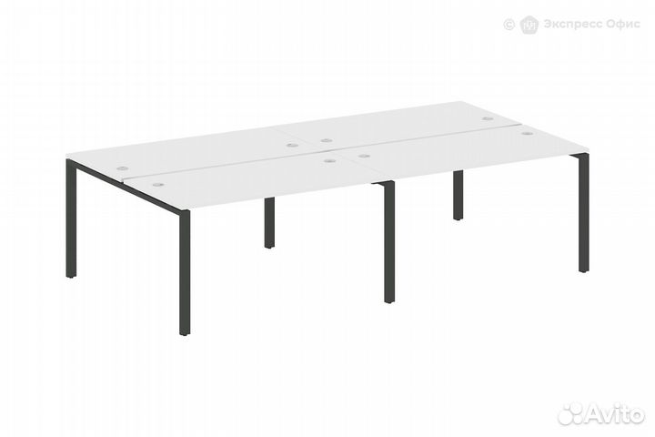 Стол-бенч двойной на 4 раб. места Metal system sty