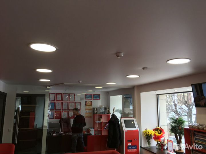 Натяжные потолки