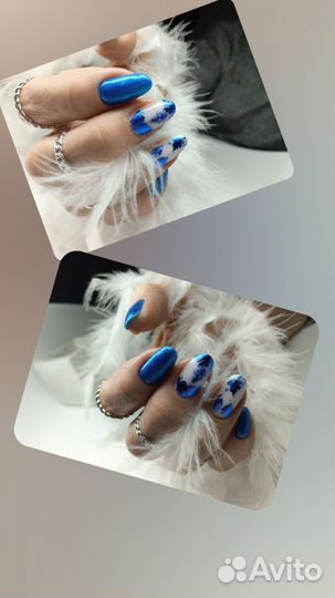 Модель на маникюр с покрытием гель лак