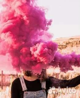 Цветной дым