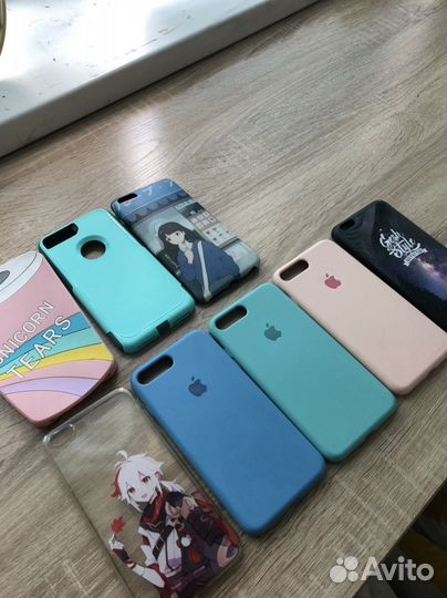 Чехол на iPhone 7 plus 8 шт