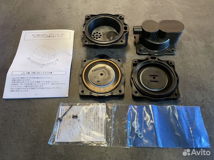 Ремонт компрессора hiblow secoh airmac thomas