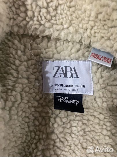 Джинсовая куртка zara детская