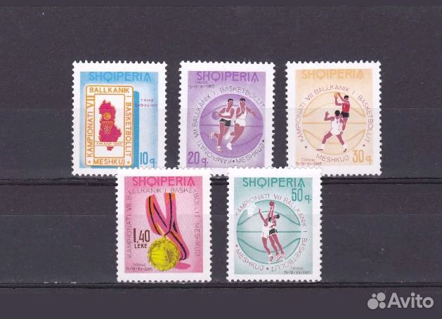 Албания.1965. Спорт. Баскетбол
