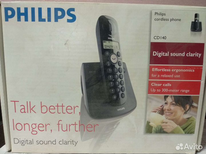 Радиотелефон philips