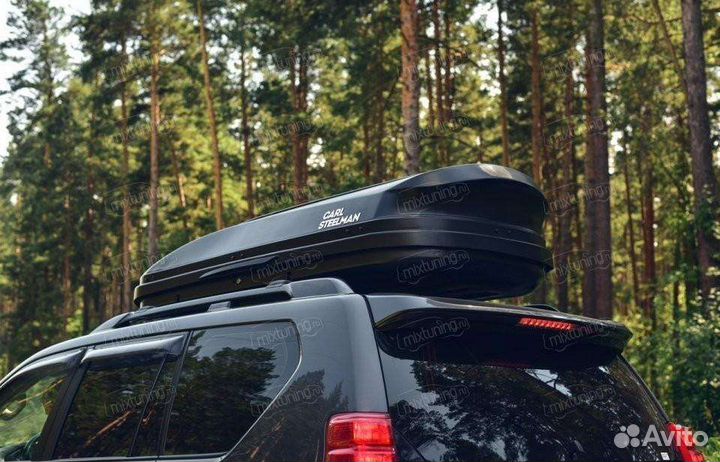 Автобокс большой на крышу автомобиля (аренда)