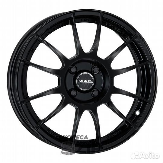 MAK XLR 7x17 5*114.3 ET45 DIA76.1 Gloss Black Лит