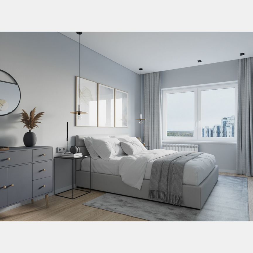 1-к. квартира, 45,5 м², 15/16 эт.