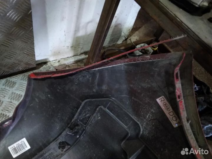 Бампер Soul (16-18) зад дефект б\у (арт. 86611B2800)