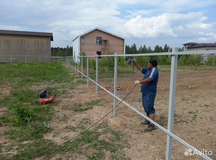 Забор из 3D сетки ,ворота, калитки качественно