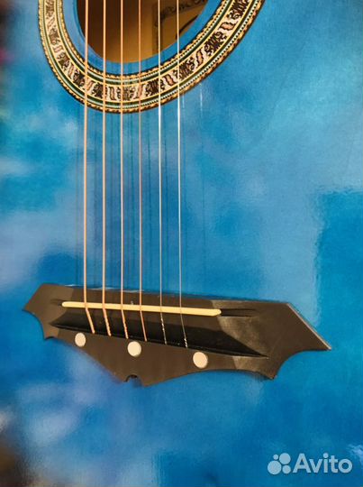 Акустическая гитара + ремень