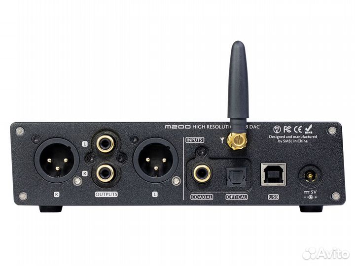 Smsl M200 цап и предусилитель с Bluetooth